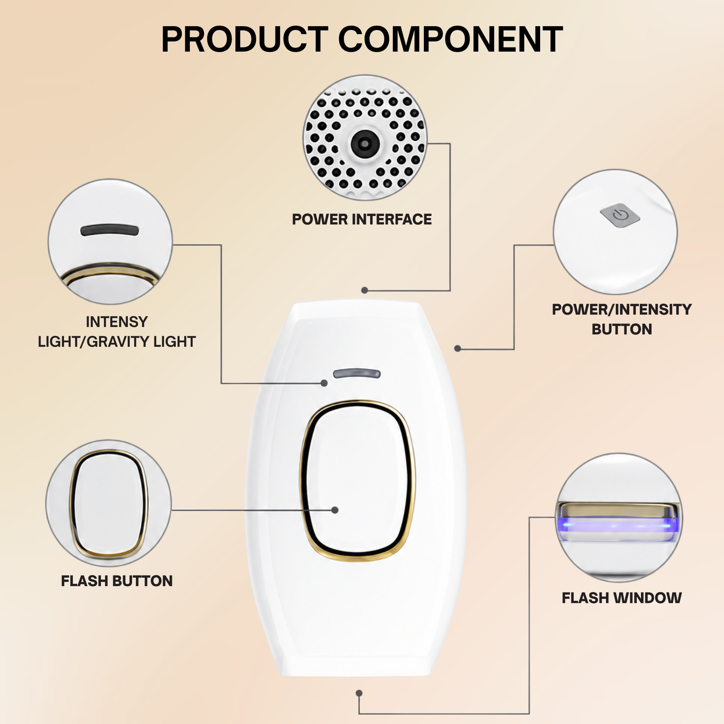 IPL Laser Hair Removal Device