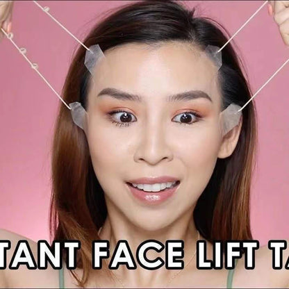 40Pcs/Set Invisible Thin Face Stickers V-Shape Fast Lifting Facial Lift up Neck Eye Double Chin Wrinkle Makeup Adhesive Tape