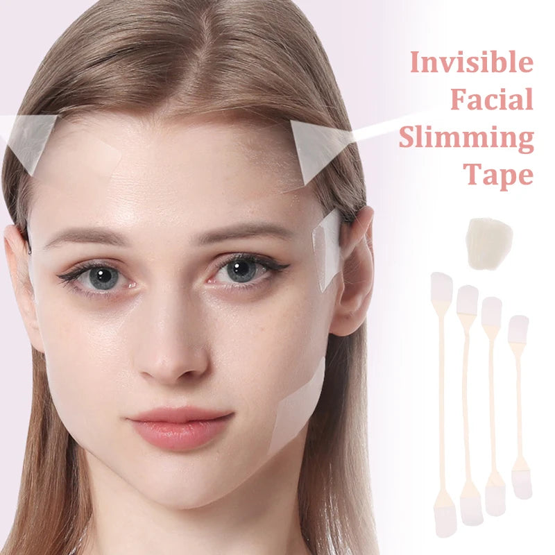 Invisible Facial Slimming Tape Wrinkle Removal Sticker Face Stickers Neck Eye Lifter Sticker anti Aging Patch Face Lift Tape
