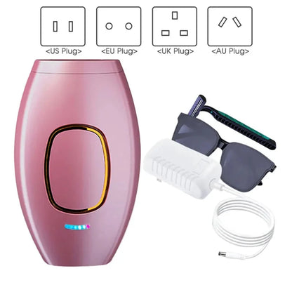 Body Bikini IPL 500,000 Flash Depilator Pulses Permanent Laser Epilator Painless for Women Hair Removal Home Use